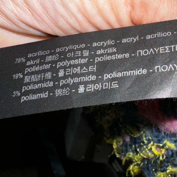 DONATED ZARA stunning sweater size M - Picture 6 of 7